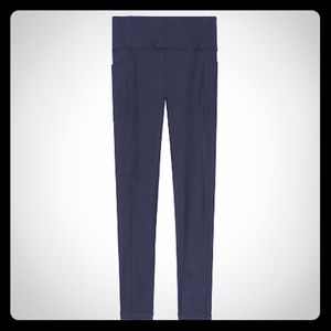 Navy workout leggings